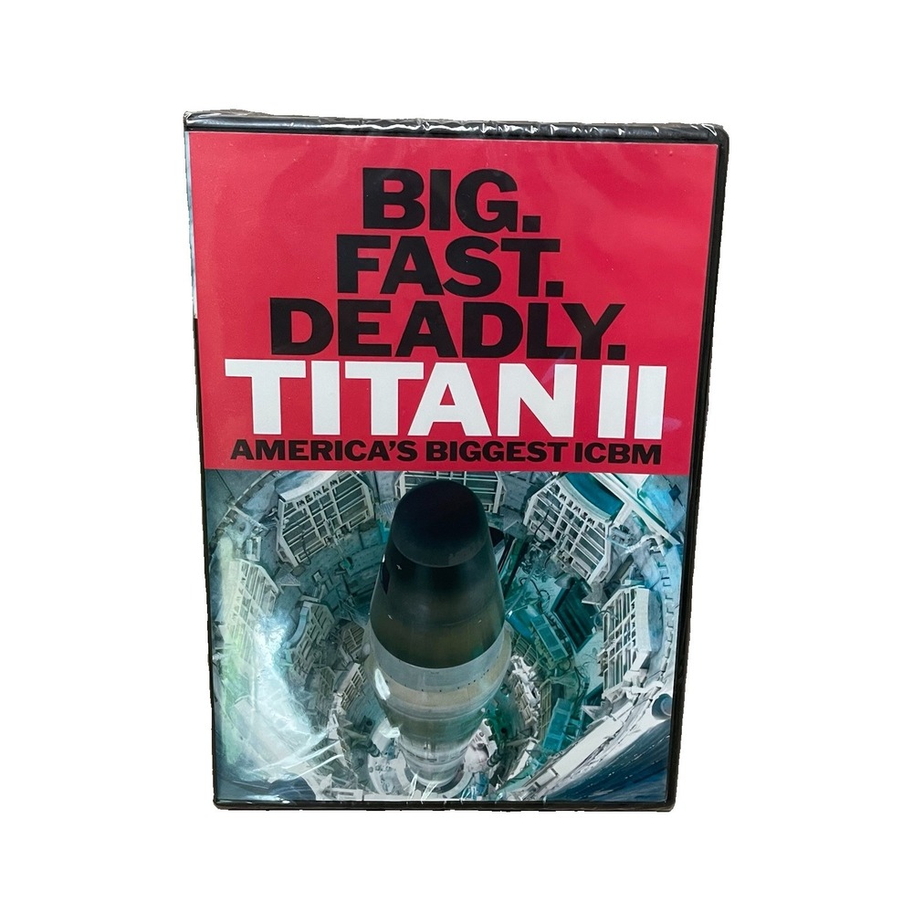 Big Fast Deadly Titan II America's Biggest ICBM Nuclear Missile Cold War DVD NEW